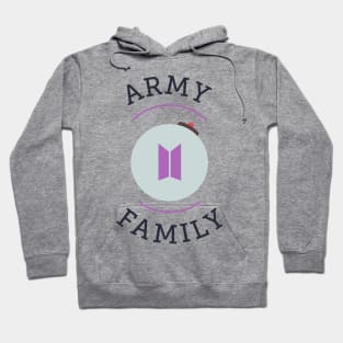 BTS ARMY family logo Hoodie